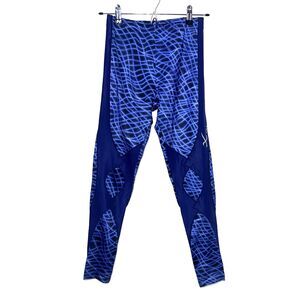 CW-X Men's Stabilyx Joint Support Compression Tight - Blue M